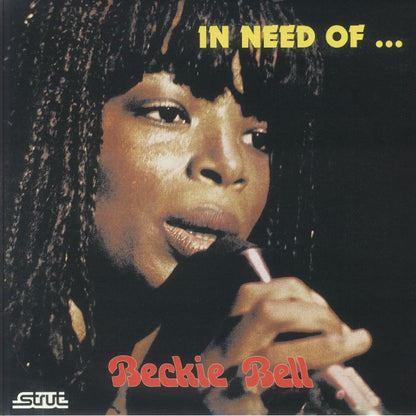 Beckie Bell – In Need Of ... (LP, Strut, 2025) front cover