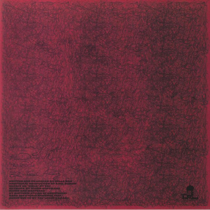 Bella Boo – Looney Talks (12", Studio Barnhus, 2023) Back Cover