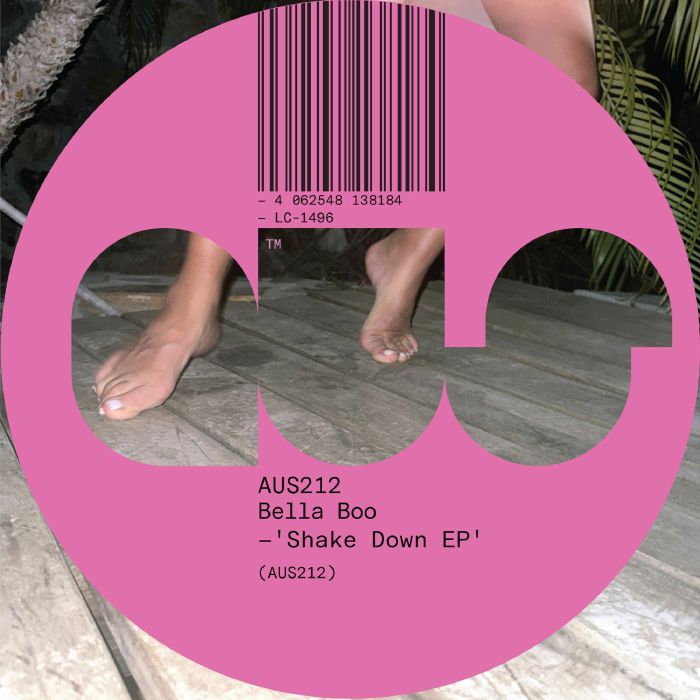 Bella Boo – Shake Down EP (12", Aus Music, 2026) Front Cover