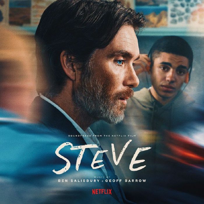 Ben Salisbury & Geoff Barrow – Steve (Soundtrack Music From The Netflix Film) (LP, Invada, 2026) Back Cover