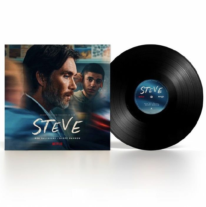 Ben Salisbury & Geoff Barrow – Steve (Soundtrack Music From The Netflix Film) (LP, Invada, 2026) Front Cover