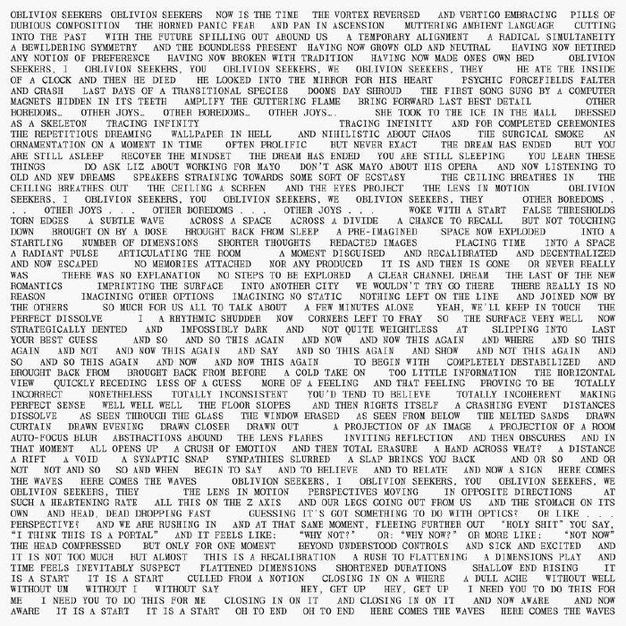 Ben Vida – Oblivion Seekers (LP, Shelter Press, 2026) Front Cover