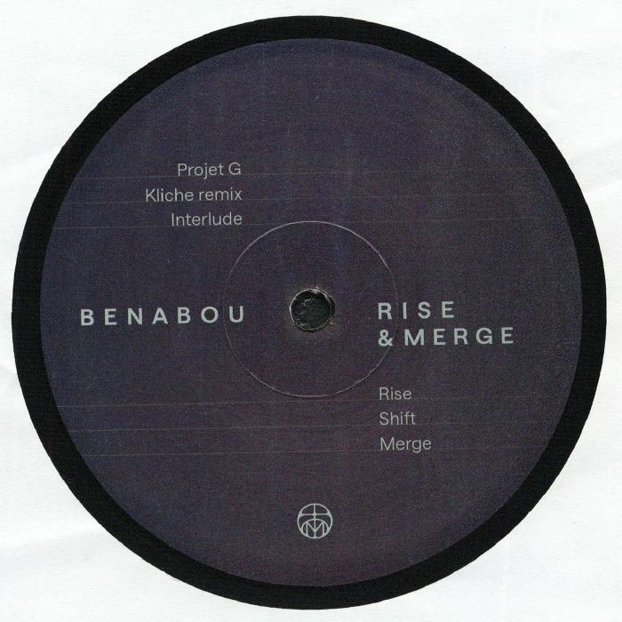 Benabou – Rise & Merge EP (12", Blank Mind, 2026) Back Cover