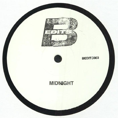 Benji B – B Edits 3 (12", B Edits, 2026) Back Cover
