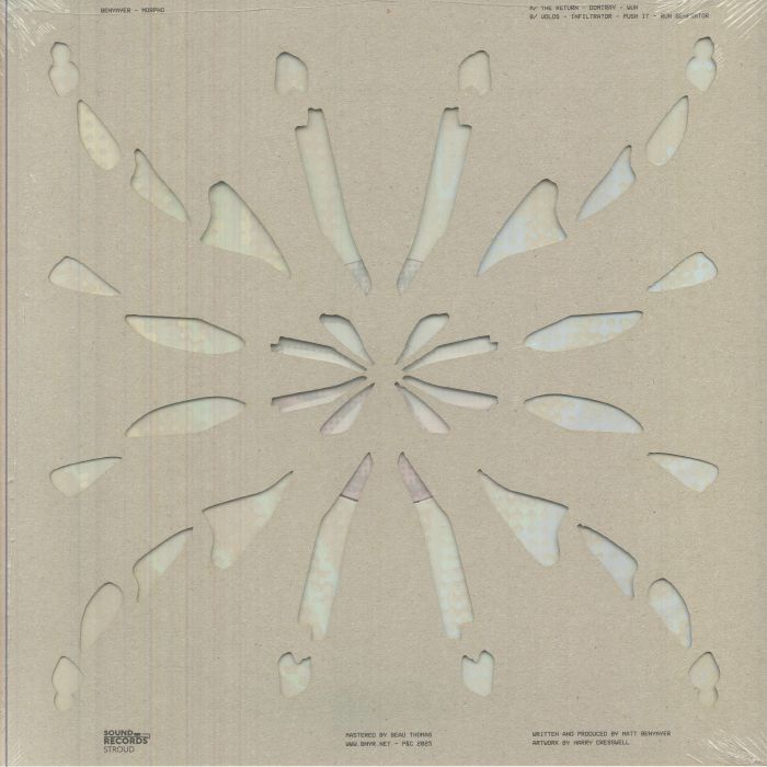 Benyayer – Morpho (LP, Transparent, Sound Records, 2025) Back Cover