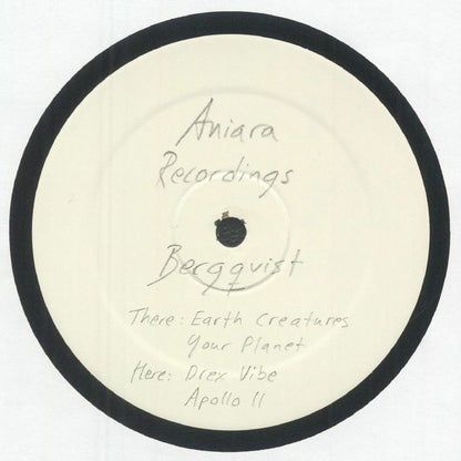 Bergqvist – Earth Creatures (12", Aniara Recordings, 2025) Back Cover