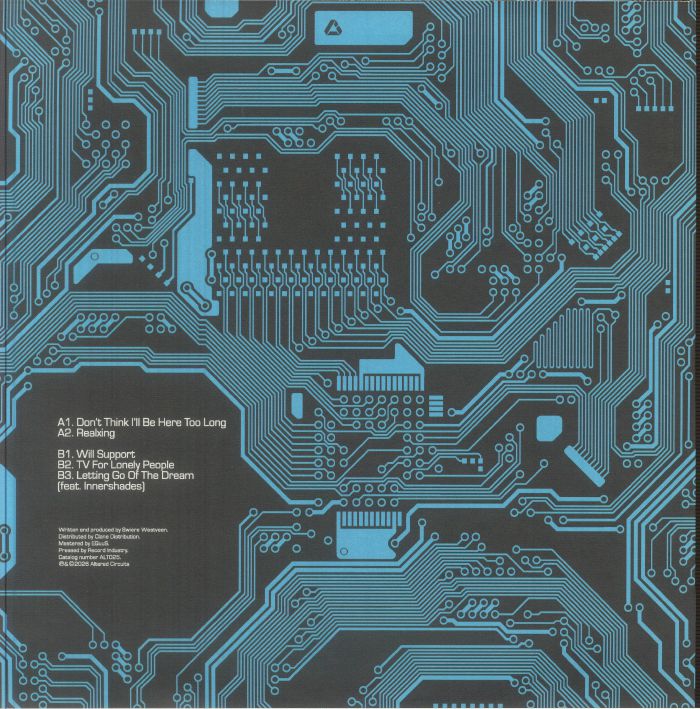 Betonkust – Tropicana Tracks Two (12", Altered Circuits, 2026) Back Cover