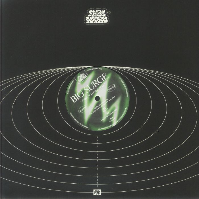 Big Surge – Project A / Project AA (12", moonworks, 2025) front cover