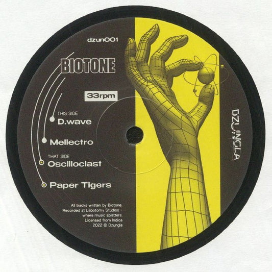 Biotone – D.Wave (12", Dzungla, 2023) Front Cover