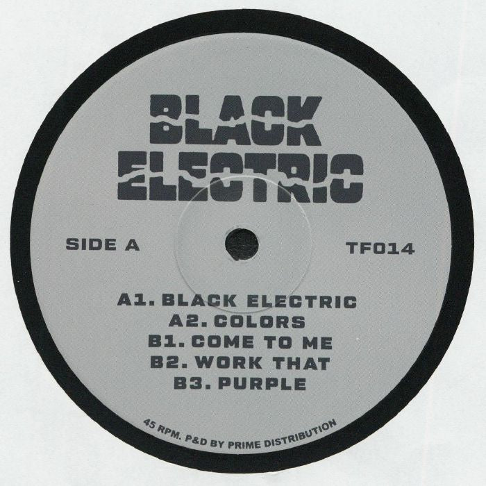 Black Electric – Black Electric (12", Terrestrial Funk, 2026) Front Cover