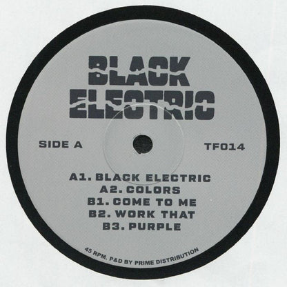 Black Electric – Black Electric (12", Terrestrial Funk, 2026) Front Cover