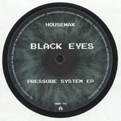 Black Eyes – Pressure System EP (12", Housewax, 2024) Front Cover