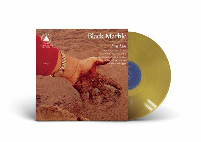 Black Marble – Fast Idol (LP, Gold Nugget, Sacred Bones Records, 2021) Back Cover