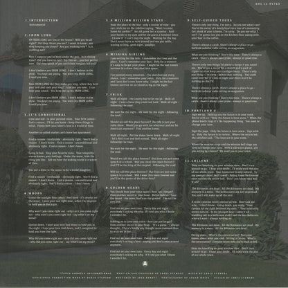Black Marble – It's Immaterial (LP, Marbled Black & White, Ghostly International, 2026) Back Cover