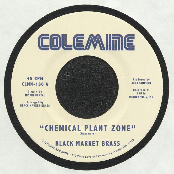 Black Market Brass – Chemical Plant Zone / Sagat Theme (7", Red Opaque, Colemine Records, 2021) Front Cover