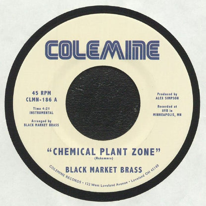 Black Market Brass – Chemical Plant Zone / Sagat Theme (7", Red Opaque, Colemine Records, 2021) Front Cover