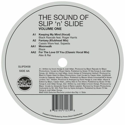 Black Rascals / Cassio Ware / Blaze / Alex & Rai – The Sound Of Slip 'n' Slide Vol 1 (12", Slip n Slide, 2026) Front Cover