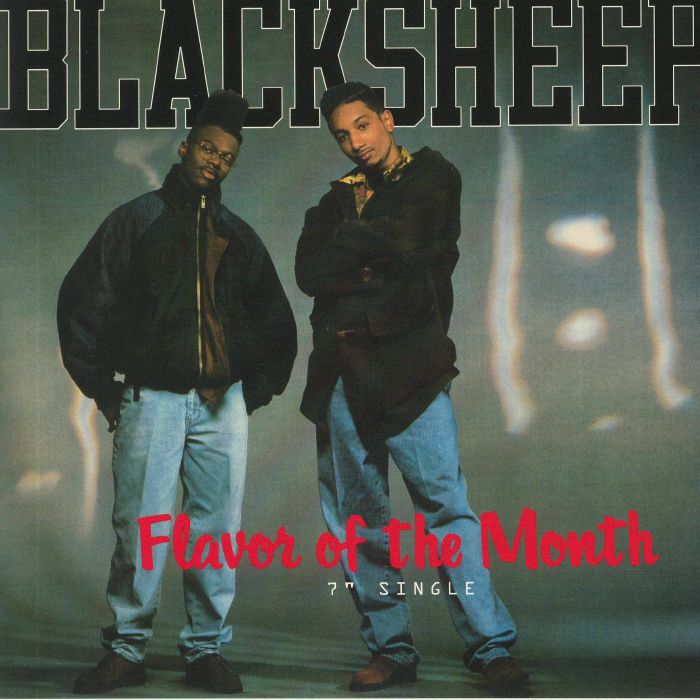 Black Sheep – Flavor Of The Month (7", Mr Bongo, 2020) Front Cover
