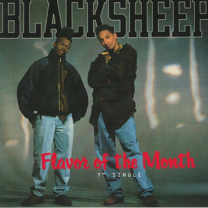 Black Sheep – Flavor Of The Month (7", Mr Bongo, 2020) Front Cover
