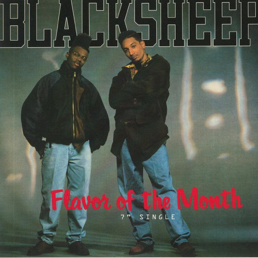 Black Sheep – Flavor Of The Month (7", Mr Bongo, 2020) Front Cover