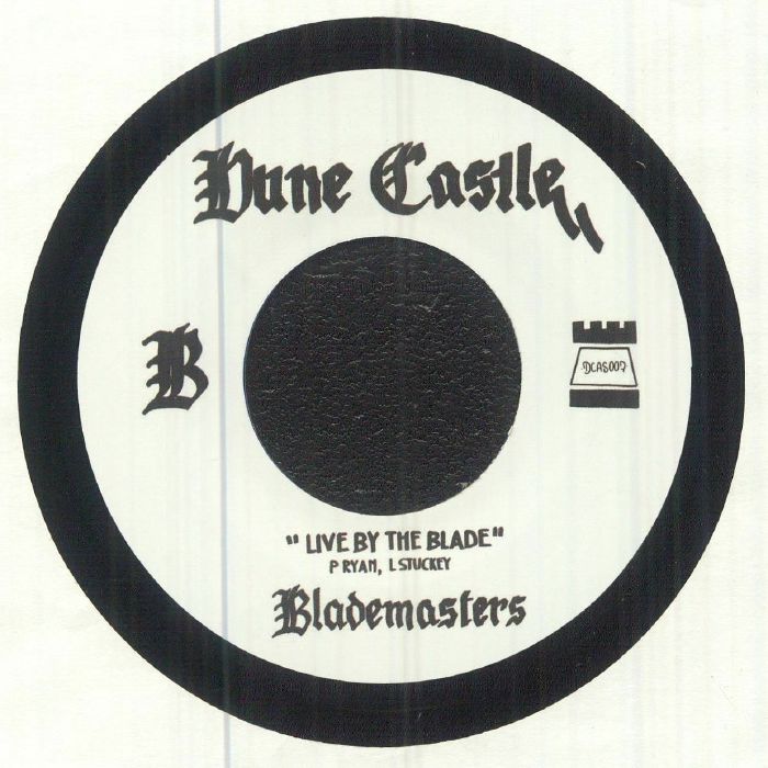 Blademasters – King's Knight (7", Dune Castle Records, 2026) Back Cover