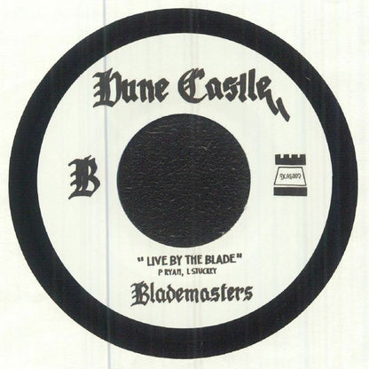 Blademasters – King's Knight (7", Dune Castle Records, 2026) Back Cover