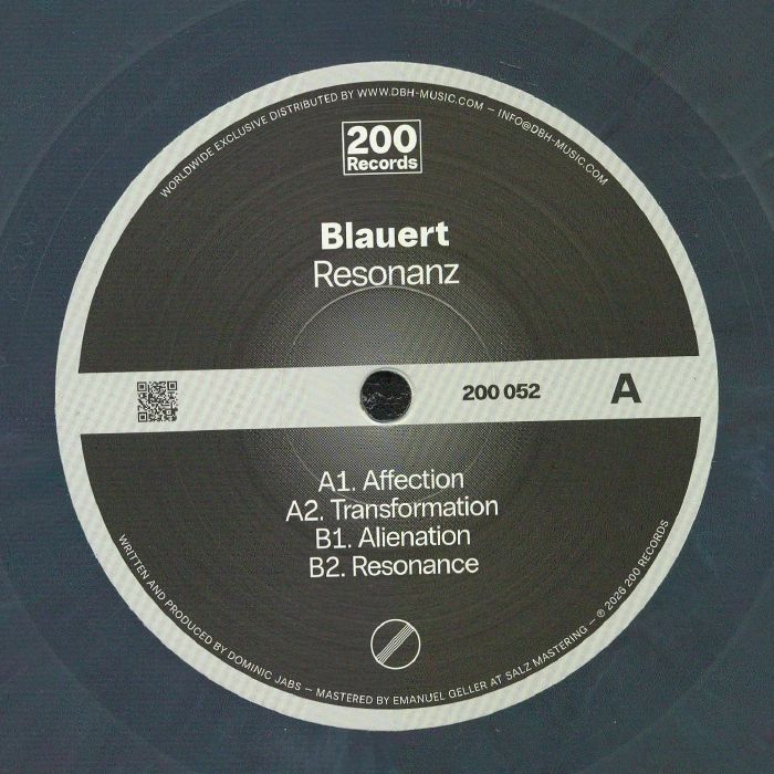 Blauert – Resonanz (12", 200 Records, 2026) Front Cover
