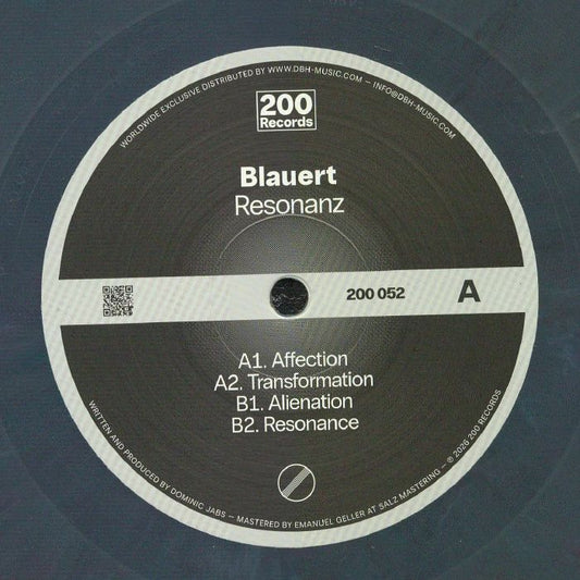 Blauert – Resonanz (12", 200 Records, 2026) Front Cover