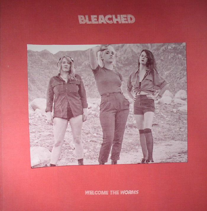 Bleached – Welcome The Worms (LP, Black And Cream Split, Dead Oceans, 2016) Front Cover