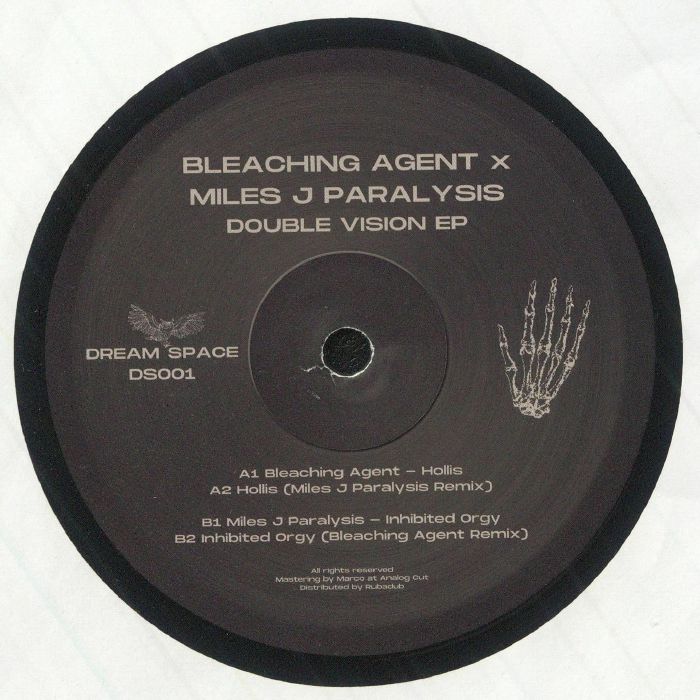 Bleaching Agent Miles J Paralysis – Double Vision EP (12", Dream Space, 2026) Front Cover