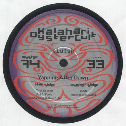 Blu:sh – Yapping After Dawn (12", Kalahari Oyster Cult, 2026) Front Cover