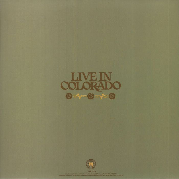 Bobby Weir Wolf Bros – Live In Colorado Vol. 2 (2xLP, Third Man Records, 2022) Back Cover