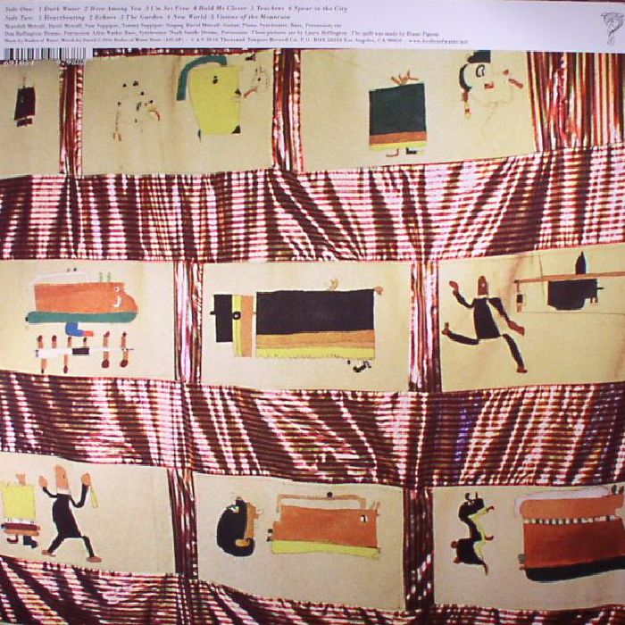 Bodies Of Water – Spear In The City (LP, Thousand Tongues Record Co., 2017) Back Cover