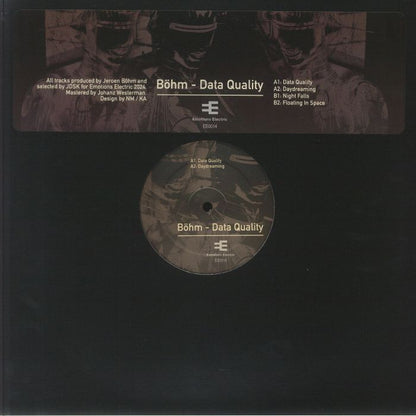Böhm – Data Quality (12", Emotions Electric, 2025) Front Cover