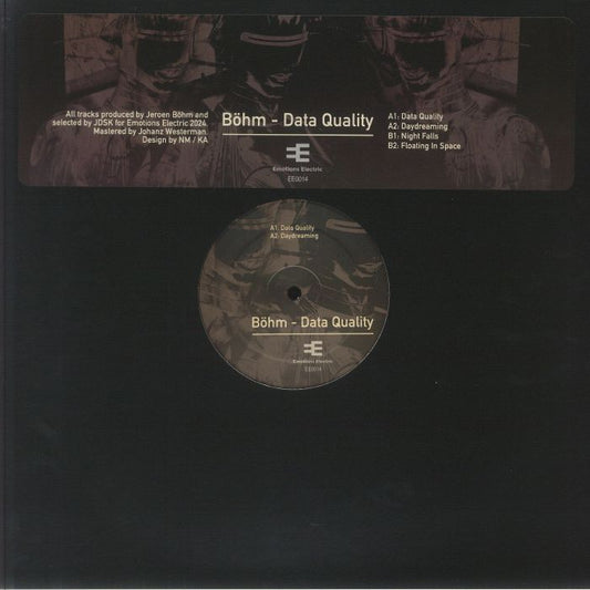 Böhm – Data Quality (12", Emotions Electric, 2025) front cover