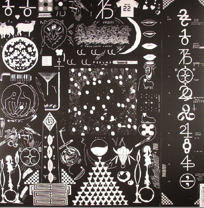 Bon Iver – 22, A Million (LP, Jagjaguwar, 2016) Back Cover