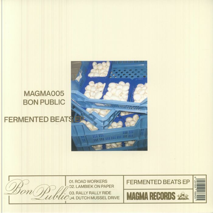 Bon Public – Fermented Beats EP (12", Magma Records, 2025) Front Cover