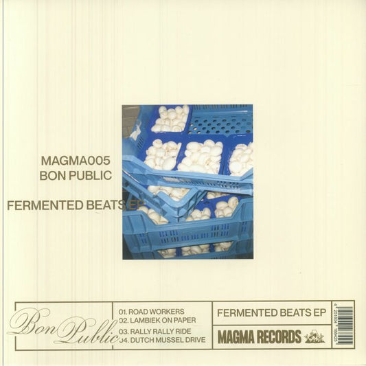 Bon Public – Fermented Beats EP (12", Magma Records, 2025) Front Cover