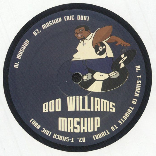 Boo Williams – Mashup (12", Boo-Teck, 2025) Front Cover