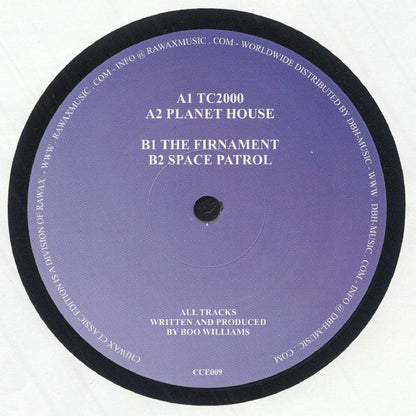 Boo Williams – Technical EP (12", Chiwax Classic Edition, 2025) Back Cover