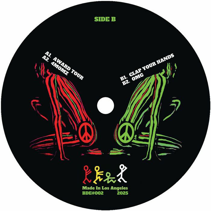 Boogie Down Edits – Boogie Down Edits Vol 2: ATCQ House Edits (12", Boogie Down Edits, 2026) Back Cover