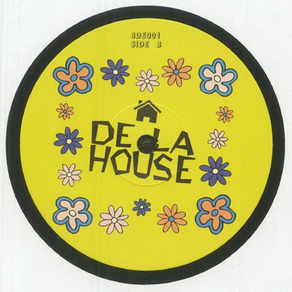 Boogie Down Edits – De La House (12", Boogie Down Edits, 2025) Back Cover