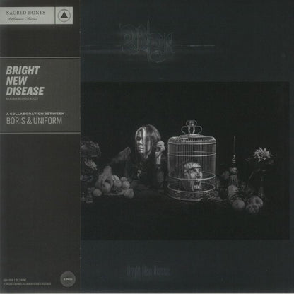 Boris & Uniform – Bright New Disease (LP, Red, Sacred Bones Records, 2023) Front Cover