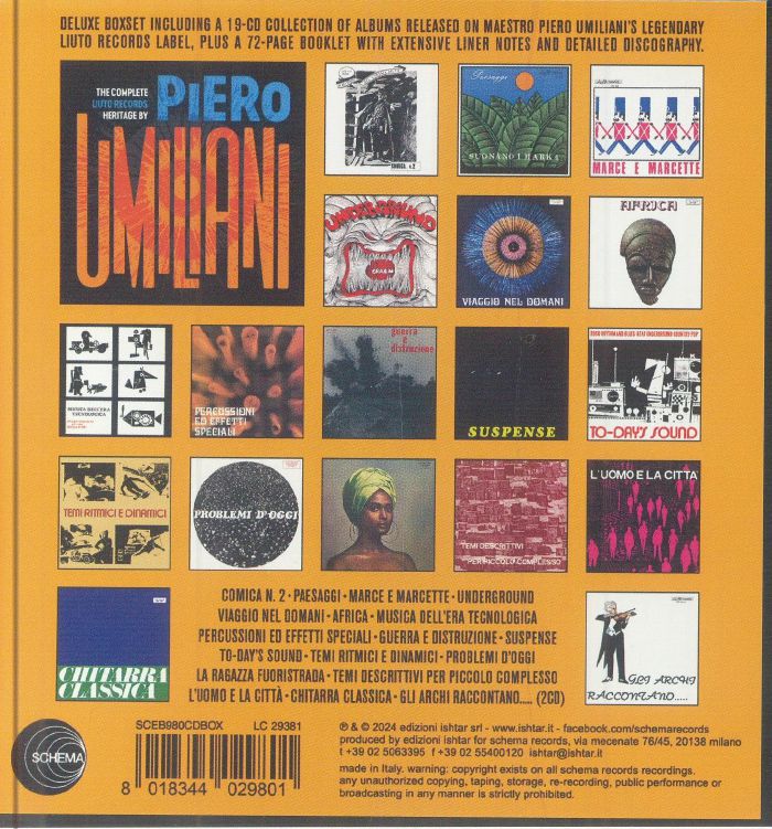 Piero Umiliani - The Complete Liuto Heritage (19xCD+Box Set)