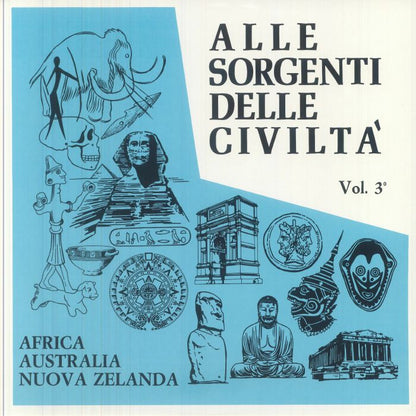 Braen , Raskovich – Alle Sorgenti Delle Civiltà - Vol. 3 - Africa - Australia - Nuova Zelanda (LP, Musica Per Immagini, 2026) Front Cover