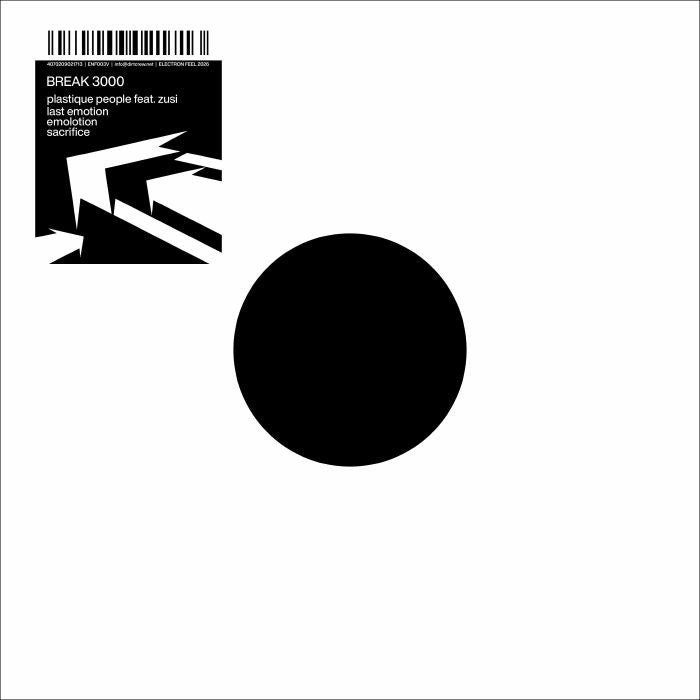 Break 3000 – Plastique People (12", Electron Feel, 2026) Front Cover