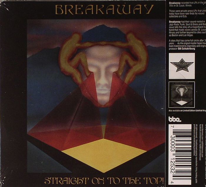 Breakaway T.M. – Breakaway / Straight On To The Top! (CD, BBE, 2013) Back Cover