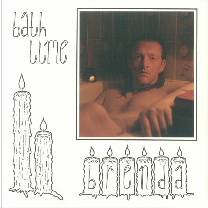 Brenda – Bath Time (LP, Black Ice, Orange & Blue Splatter, College Of Knowledge Records, 2025) Front Cover
