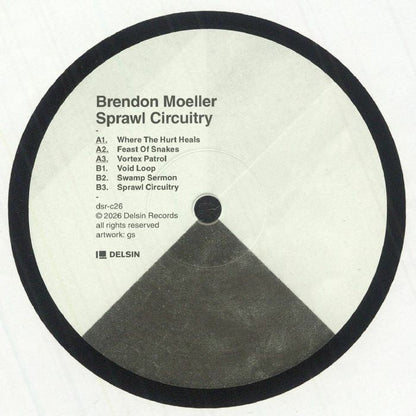 Brendon Moeller – Sprawl Circuitry (12", Delsin, 2026) Front Cover