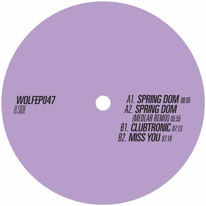 BRS – Spring Dom EP (12", Wolf Music Recordings, 2018) Back Cover